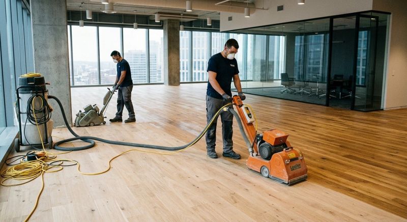 Commercial Hardwood Service in Charlestown, MA