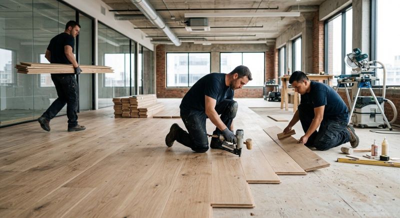 Commercial Hardwood Service in Everett, MA