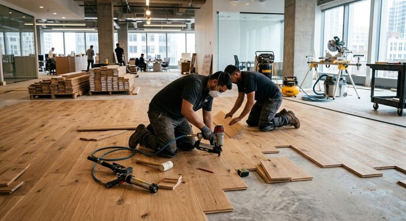 Commercial Hardwood Service in Lowell, MA