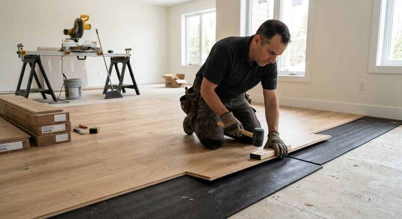 Engineered Wood Installation in Billerica, MA
