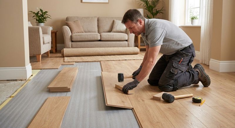 Laminate Floor Installation in Plaistow, NH