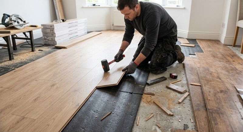 Laminate Floor Installation in Wayland, MA