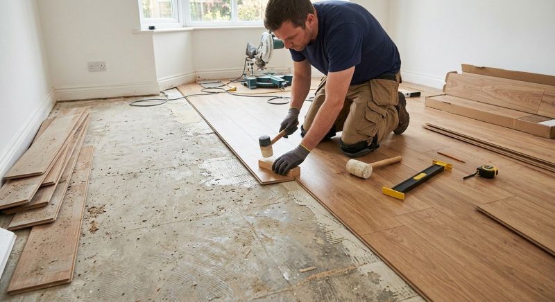Laminate Floor Replacement in Jamaica Plain, MA