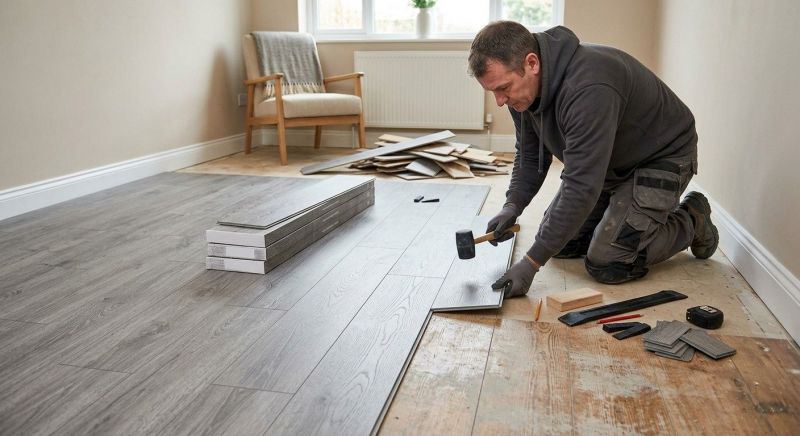 Laminate Floor Replacement in Southborough, MA