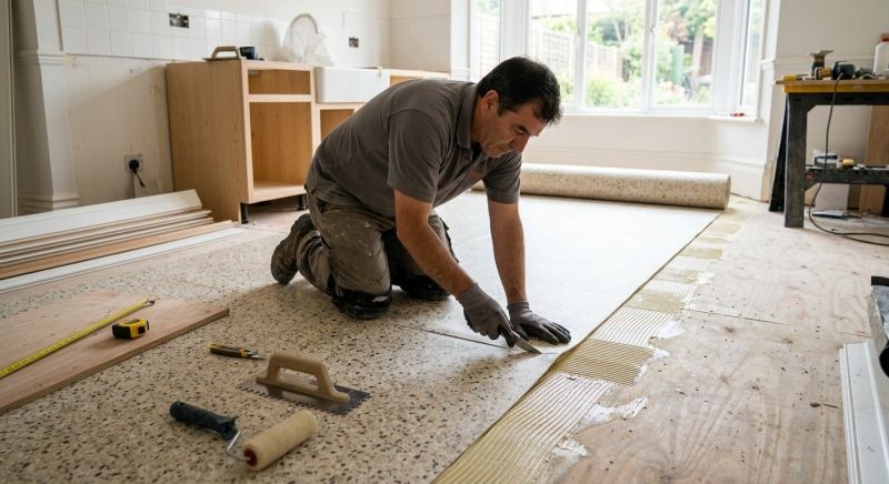 Linoleum Floor Installation in Ipswich, MA