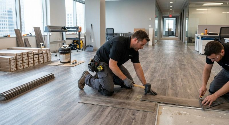 Linoleum Floor Installation in Billerica, MA