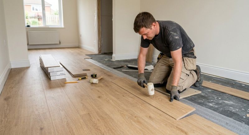Linoleum Floor Installation in Plaistow, NH