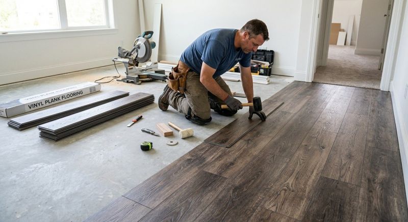 Linoleum Floor Installation in Rockingham County, NH