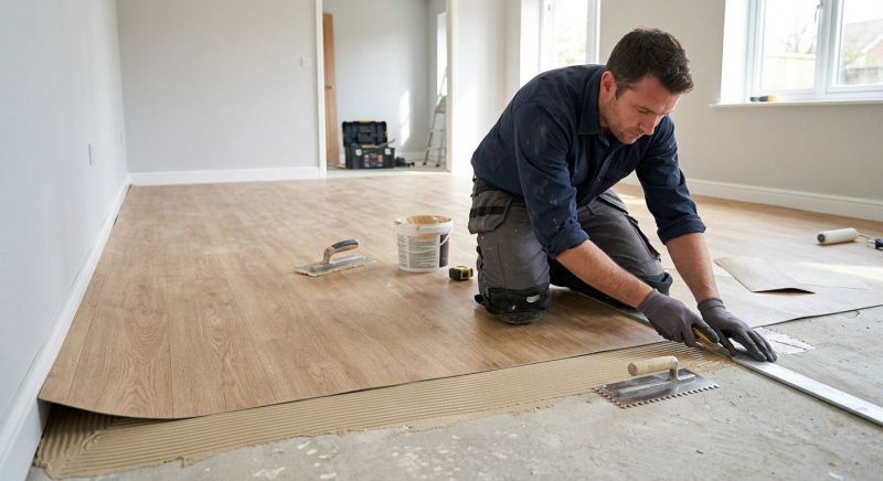 Sheet Flooring Installation in Milton, MA