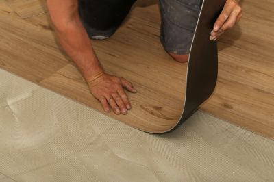 Sheet Linoleum Installation in Pelham, NH