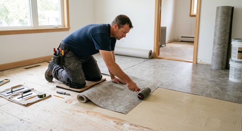 Sheet Vinyl Installation in Boston, MA