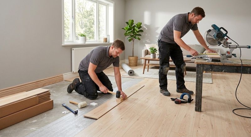 Wood Laminate Installation in Billerica, MA