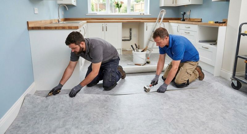 Linoleum Floor Installation in Saugus, MA