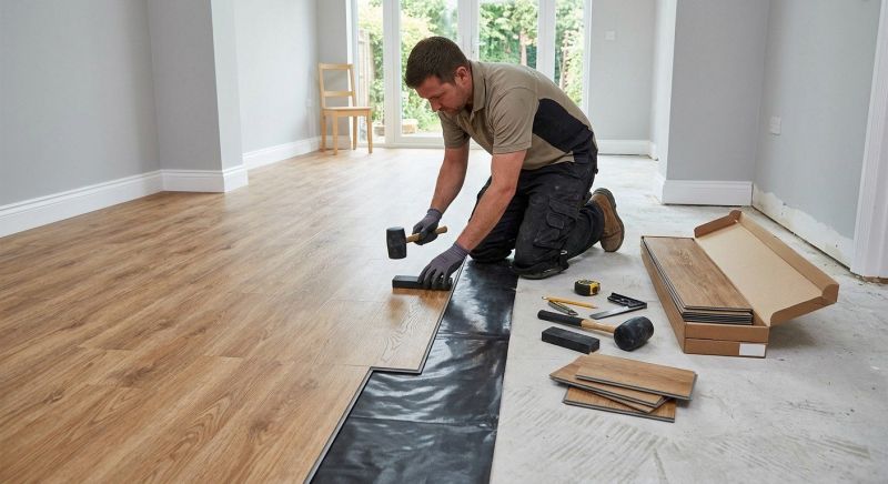 Luxury Vinyl Tile Installation in Roslindale, MA