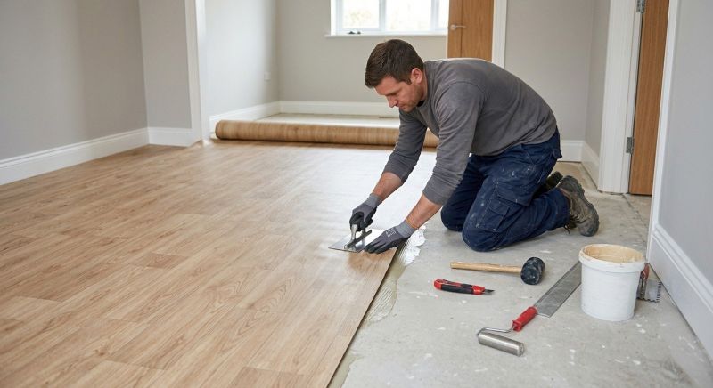 Vinyl Flooring Installation in North Reading, MA